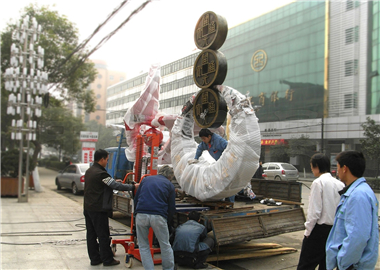 松滋步行街景观雕塑